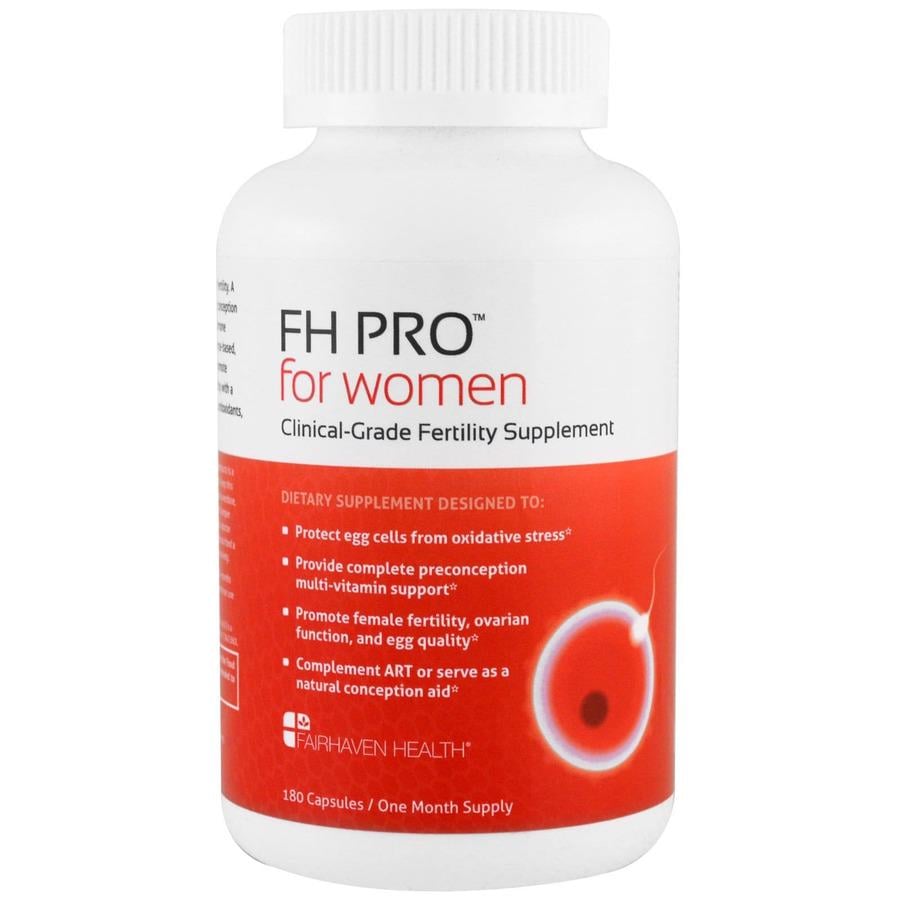 Вітамінно-мінеральний комплекс Fairhaven Health FH Pro for Women Clinical-Grade Fertility Supplement 180 Caps (FHH-00217)