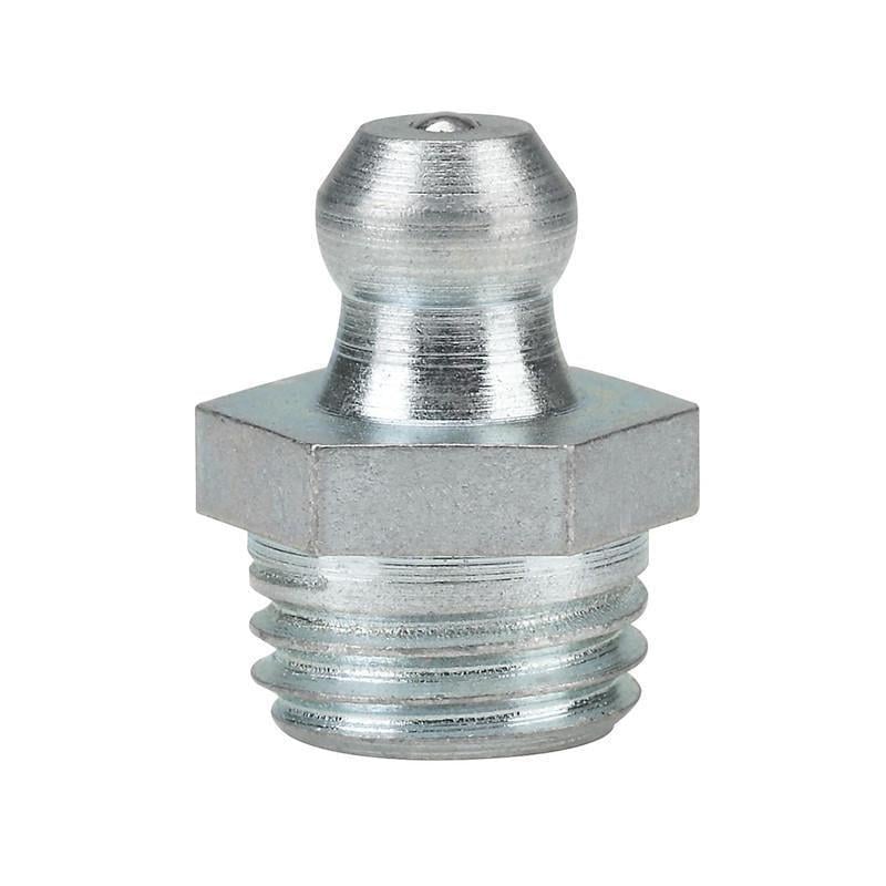 Масленка Metalvis DIN71412A М6 резьба 5,5 мм шаг 1 мм оцинкованная сталь 25 шт. (5MM200005MM2060A20)