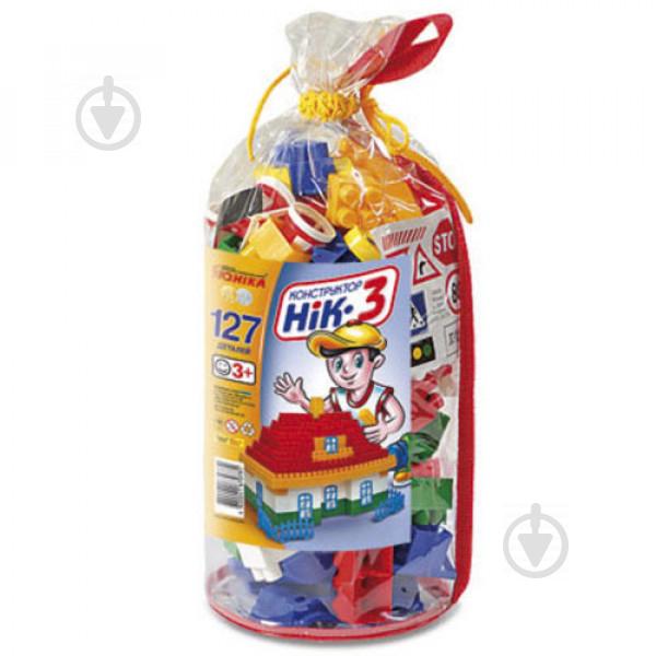 Конструктор детский НИК-3 127 деталей Юника (0781)