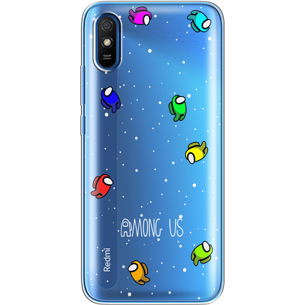 Чохол BoxFace Xiaomi Redmi 9A Among Us Invisible Прозорий силікон (40304-bk76-40304)