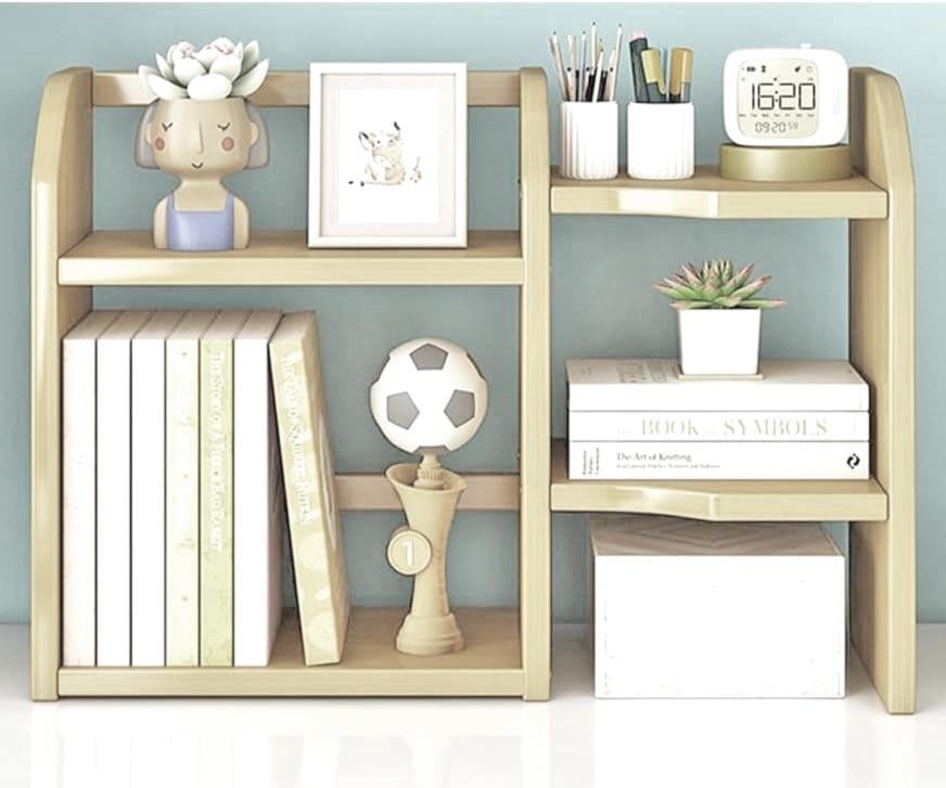 Полка книжная настольная из дерева Алокси Бланже (КПА-042301)