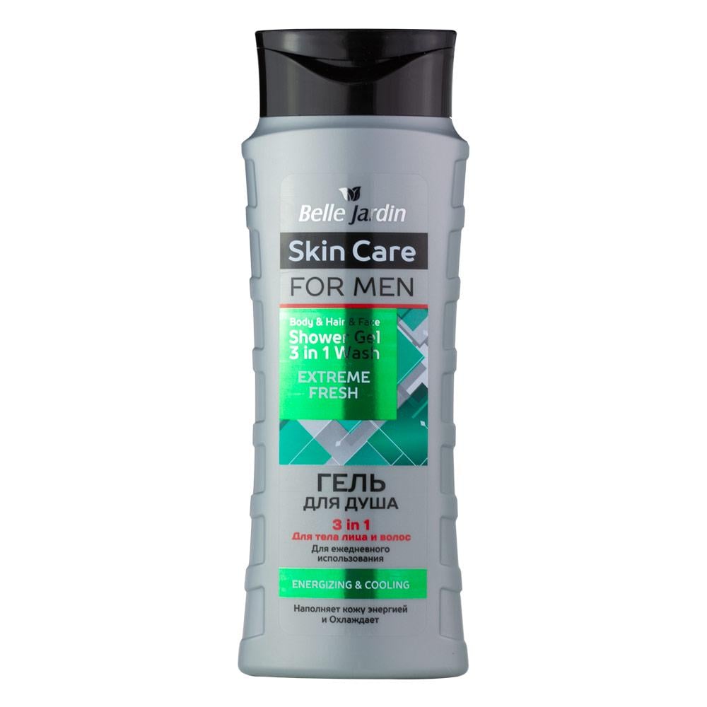 Гель для душа мужской Belle Jardin Skin Care for men Extreme Fresh 3в1 420 мл (7146) Гель для душа мужской Belle Jardin Skin Care for men Extreme Fresh 3в1 420 мл (7146)