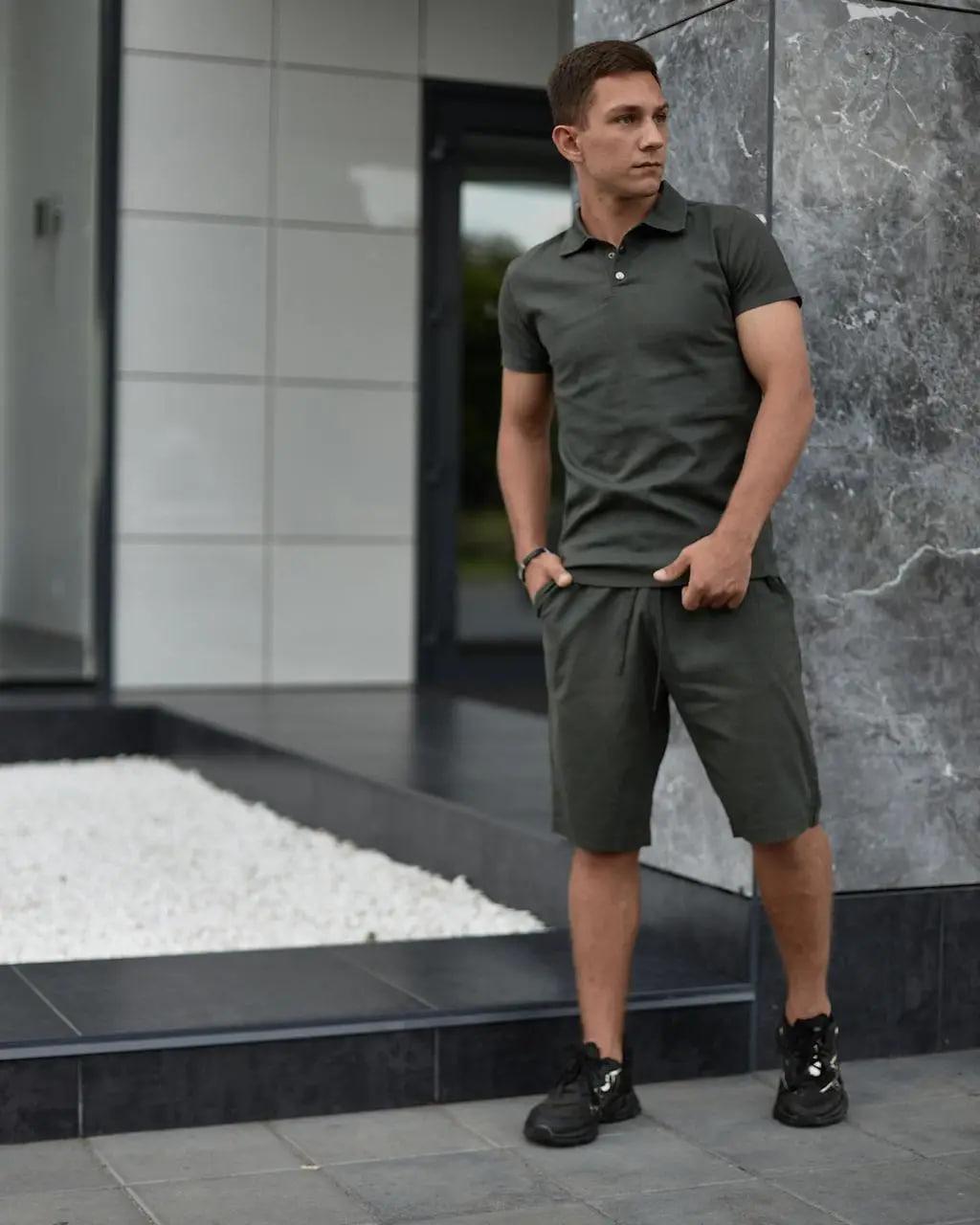 Костюм мужской Flax Intruder льняной 3XL Хаки (1624351714/1/6) - фото 3 Костюм мужской Flax Intruder льняной 3XL Хаки (1624351714/1/6) - фото 3