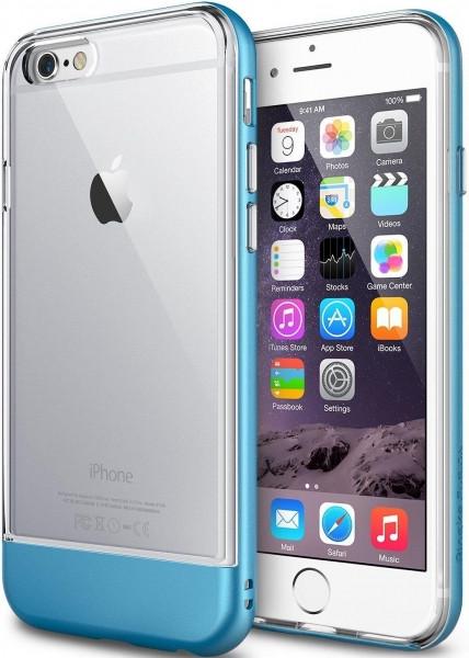 Чохол-накладка Ringke Fusion Frame iPhone 6/6S, Ocean blue (RFAP020)