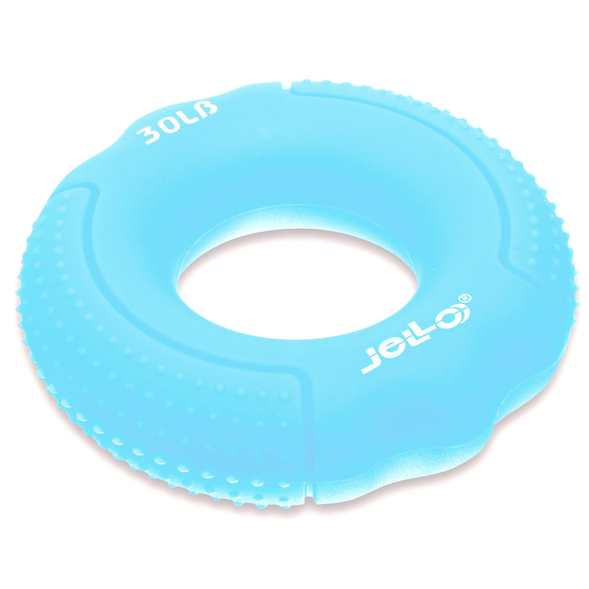 Эспандер кистевое кольцо Jello FI-1788 1 шт. 30LB Голубой - фото 1