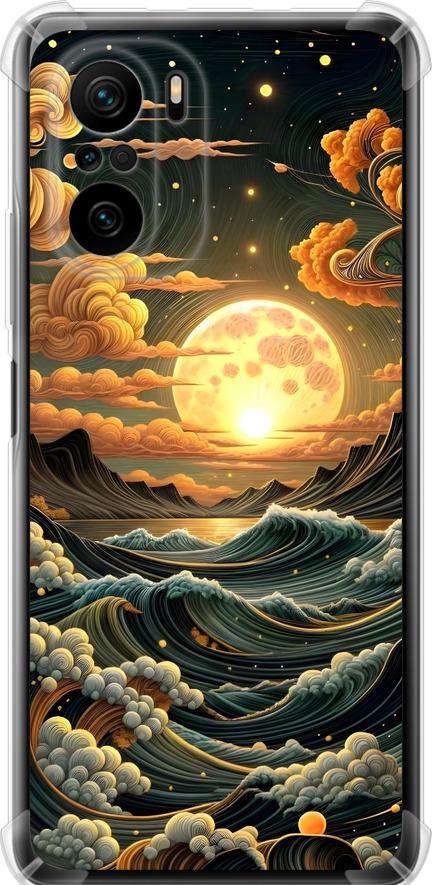 Чехол на Xiaomi Poco F3 Арт волны (6332sp-2280-42517) Чехол на Xiaomi Poco F3 Арт волны (6332sp-2280-42517)
