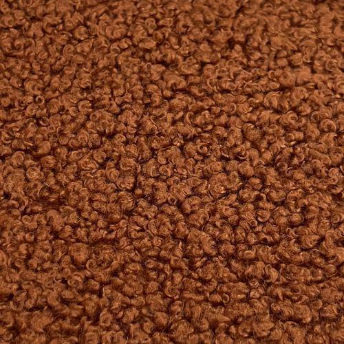 Диван офисный Tobi Sho Бенно-1 с подлокотниками и деревянными ножками букле Alpaca 1400х720х750 мм Терракот/48 - фото 4