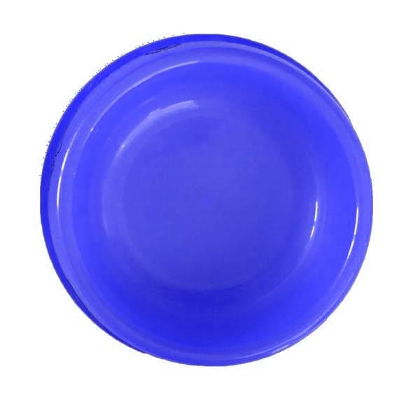 Миска для тварин пластикова з написом Синій (2451899574) - фото 2 Миска для тварин пластикова з написом Синій (2451899574) - фото 2