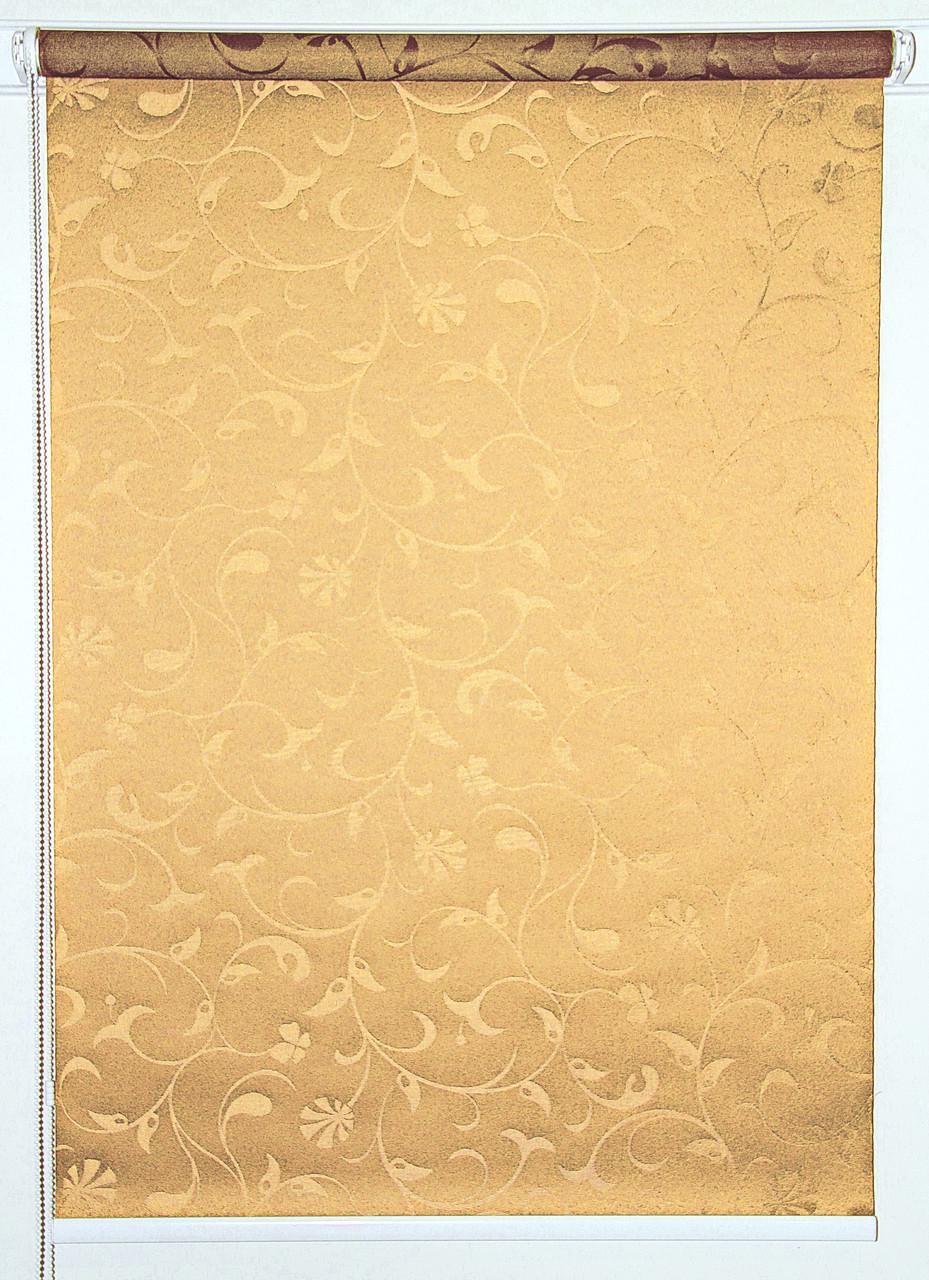 Рулонна штора Miranda Ольга 50х150 см Персиковий (ВВ-351-44)