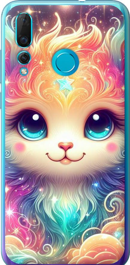 Чехол на Huawei Nova 4 Сказочный котенок (5813u-1632-42517)