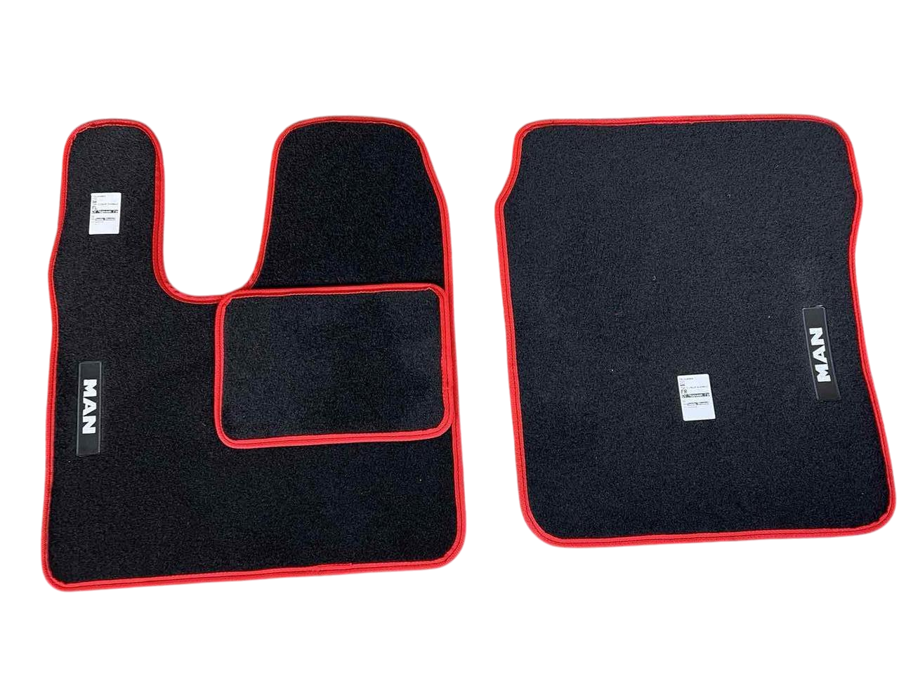 Коврики в салон ворсовые для MAN TGA узкая кабина/МАН TGA 2 шт. Черный (27326559)