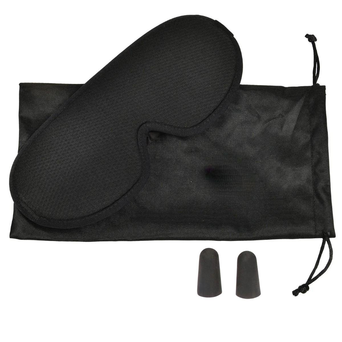 Маска для сна и отдыха Sleep Eye с дышащим эффектом 3D с берушами Черный - фото 4 Маска для сна и отдыха Sleep Eye с дышащим эффектом 3D с берушами Черный - фото 4