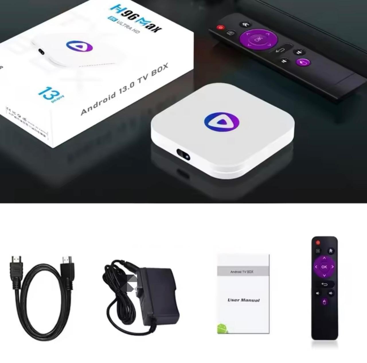 Смарт-приставка H96 MAX M1 smart TV box android 13 4/32GB налаштована - фото 3 Смарт-приставка H96 MAX M1 smart TV box android 13 4/32GB налаштована - фото 3