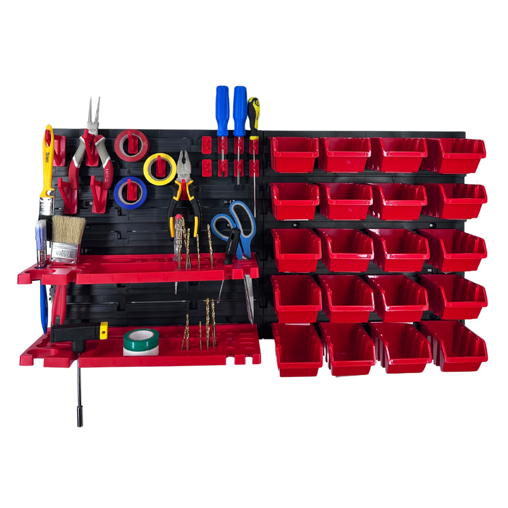 Панель пластиковая подвесная Kistenberg SET1016 с набором лотков хранения (26577094) - фото 3 Панель пластиковая подвесная Kistenberg SET1016 с набором лотков хранения (26577094) - фото 3