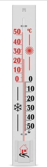 Термометр фасадний металевий 680x100 мм ТБН-3-М2