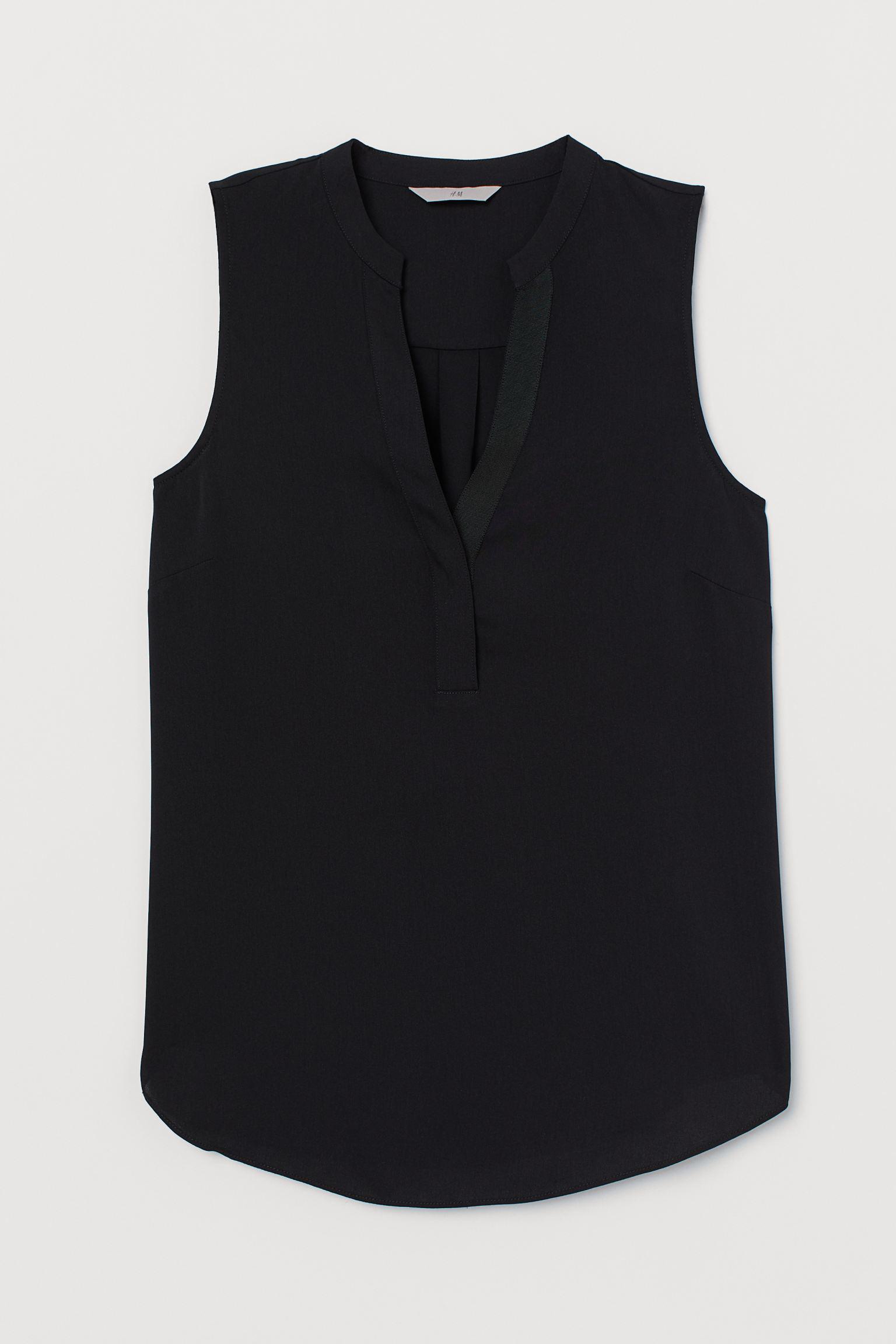 Блуза H&M р. 36 Чорний (21127840011)