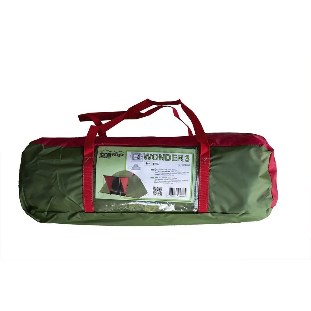 Палатка Tramp Lite Wonder 3 Оливковый (TLT-006.06-olive) - фото 16