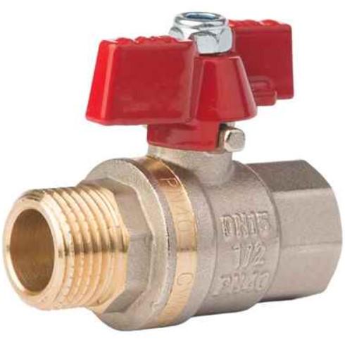 Кран кульовий Fado New 1/2" РЗ-РВ (KN1)