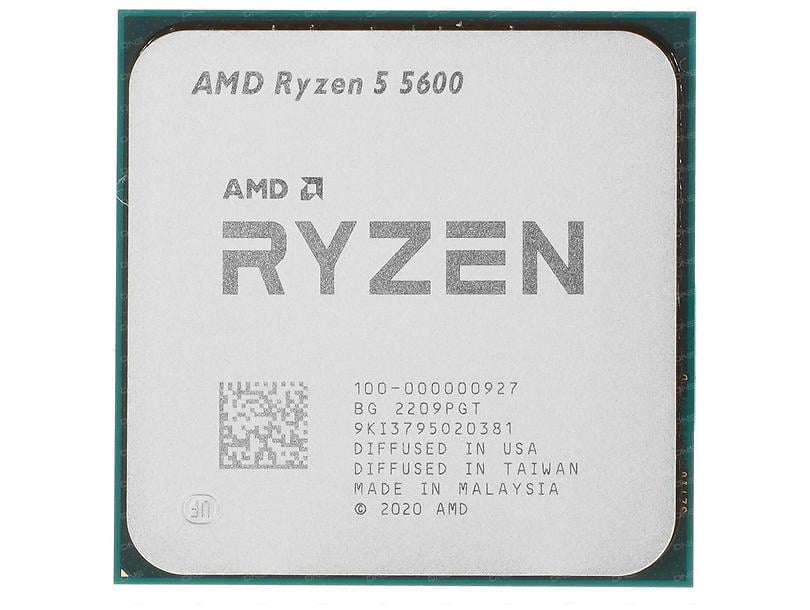 Процессор CPU AMD Ryzen 5 5600/3.5/4.4GHz (Socket-AM4 Tray) - фото 2