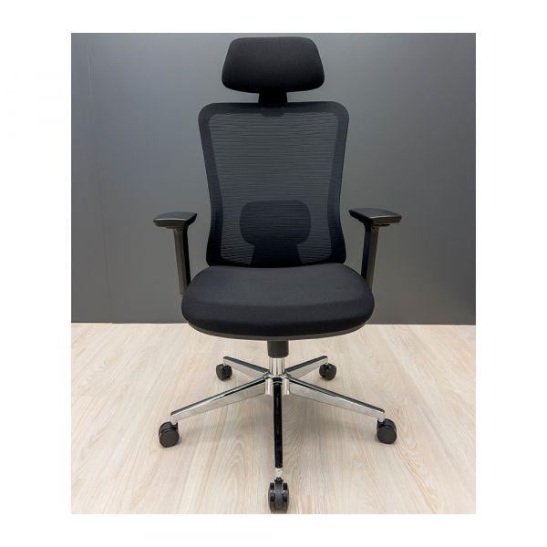 Крісло офісне Richman Декарт Хром Synсhro сітка Чорний (1642460) - фото 2 Крісло офісне Richman Декарт Хром Synсhro сітка Чорний (1642460) - фото 2