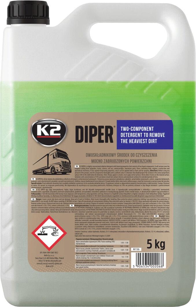 Шампунь K2 DIPER для бесконтактной мойки 5 кг (M156) Шампунь K2 DIPER для бесконтактной мойки 5 кг (M156)
