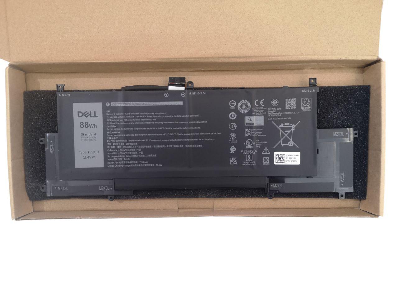 Акумулятор для Dell Latitude 15 9510 2in1/9520 2in1/TVKGH/089GNG/0HYMNG/N7HT0 7334 mAh 88Wh (22361262)