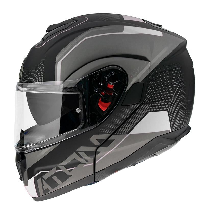 Мотошолом MT HELMETS ATOM SV QUARK M Gloss Matt Pearl White (10701)