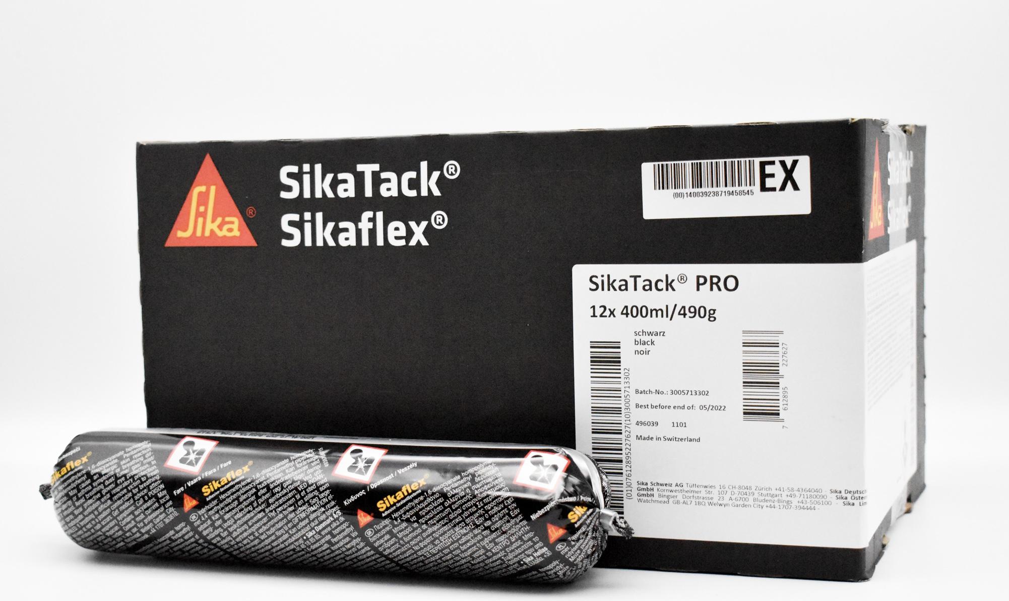 Клей для замены автомобильного стекла SikaTack PRO холодное нанесение