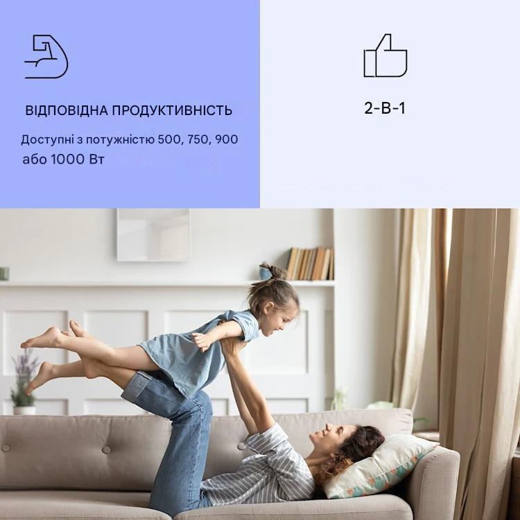 Обігрівач-дзеркало KLARSTEIN La Palma 750 (10039832) - фото 5