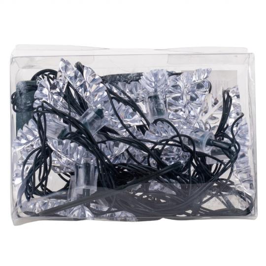 Гирлянда светодиодная Снежинки из ПВХ 10 LED от электросети 3 м Белый (150-81-9133-026) - фото 3 Гирлянда светодиодная Снежинки из ПВХ 10 LED от электросети 3 м Белый (150-81-9133-026) - фото 3