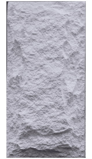 3D-панель Ронда 1 1200х600х30 мм Білий (2386546304)