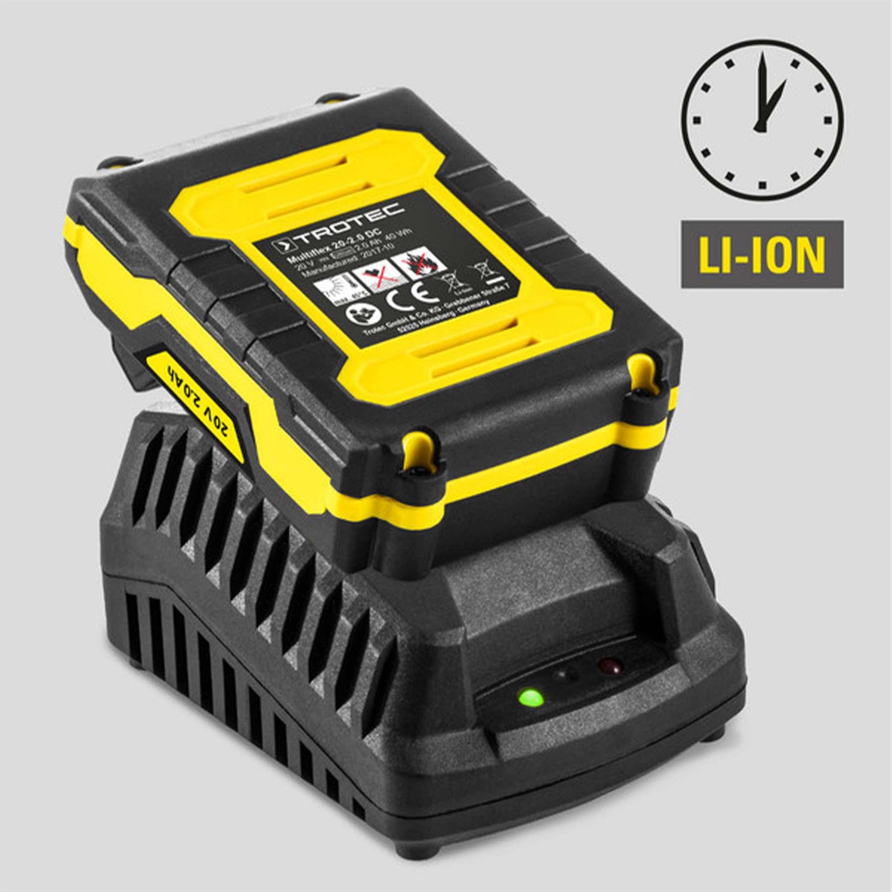 Пила циркулярна Trotec PCSS 10-20V акумуляторна з кейсом (4430000110) - фото 13 Пила циркулярна Trotec PCSS 10-20V акумуляторна з кейсом (4430000110) - фото 13