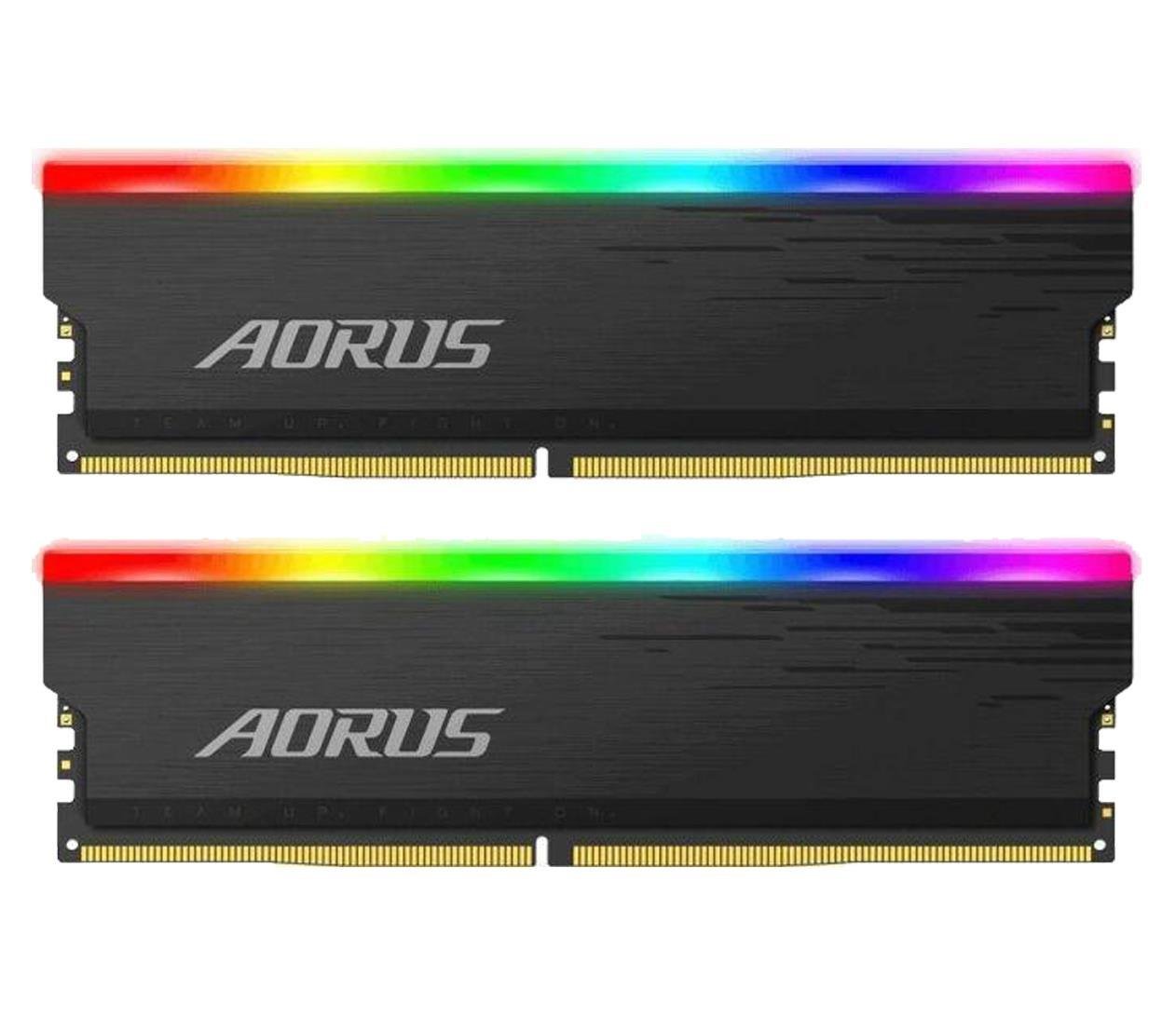 Оперативна пам'ять для ПК Gigabyte 16 GB 2x8 GB DDR4 3733 MHz AORUS RGB (GP-ARS16G37)