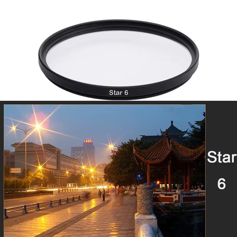 Світлофільтр зірковий STAR-6 6-ти променевий JSR June Star скло 95 мм - фото 5