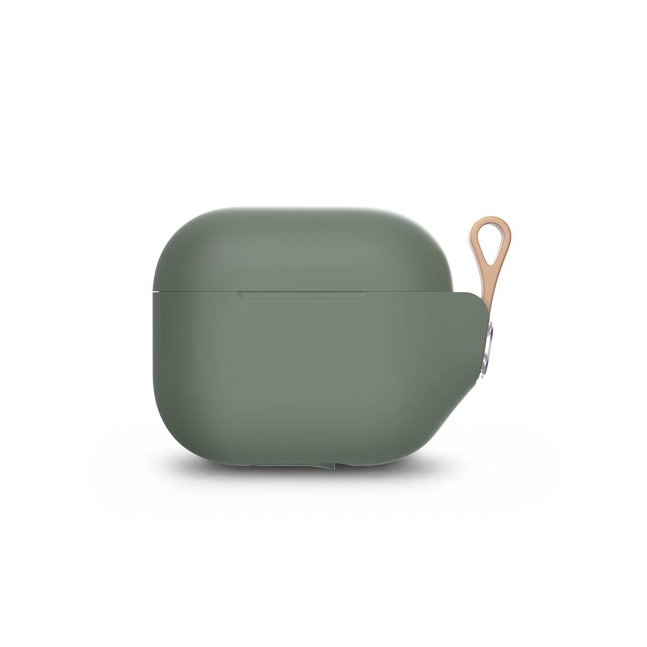 Силіконовий чохол для навушників Moshi Pebbo Case for Airpods 3rd Gen, Mint Green (99MO123843) - фото 2