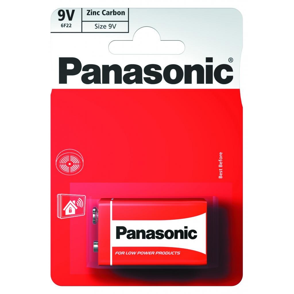 Крона Panasonic 6F22 Red Zinc 9V 1 шт. (6F22REL/1BP)