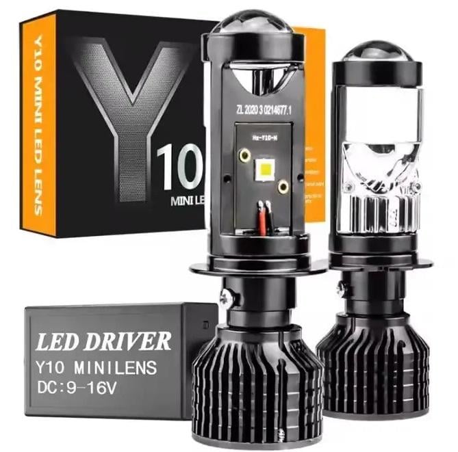 Лампи ближнього світла Led H7 12 В 60 Вт 6000К Y10Pro - фото 8