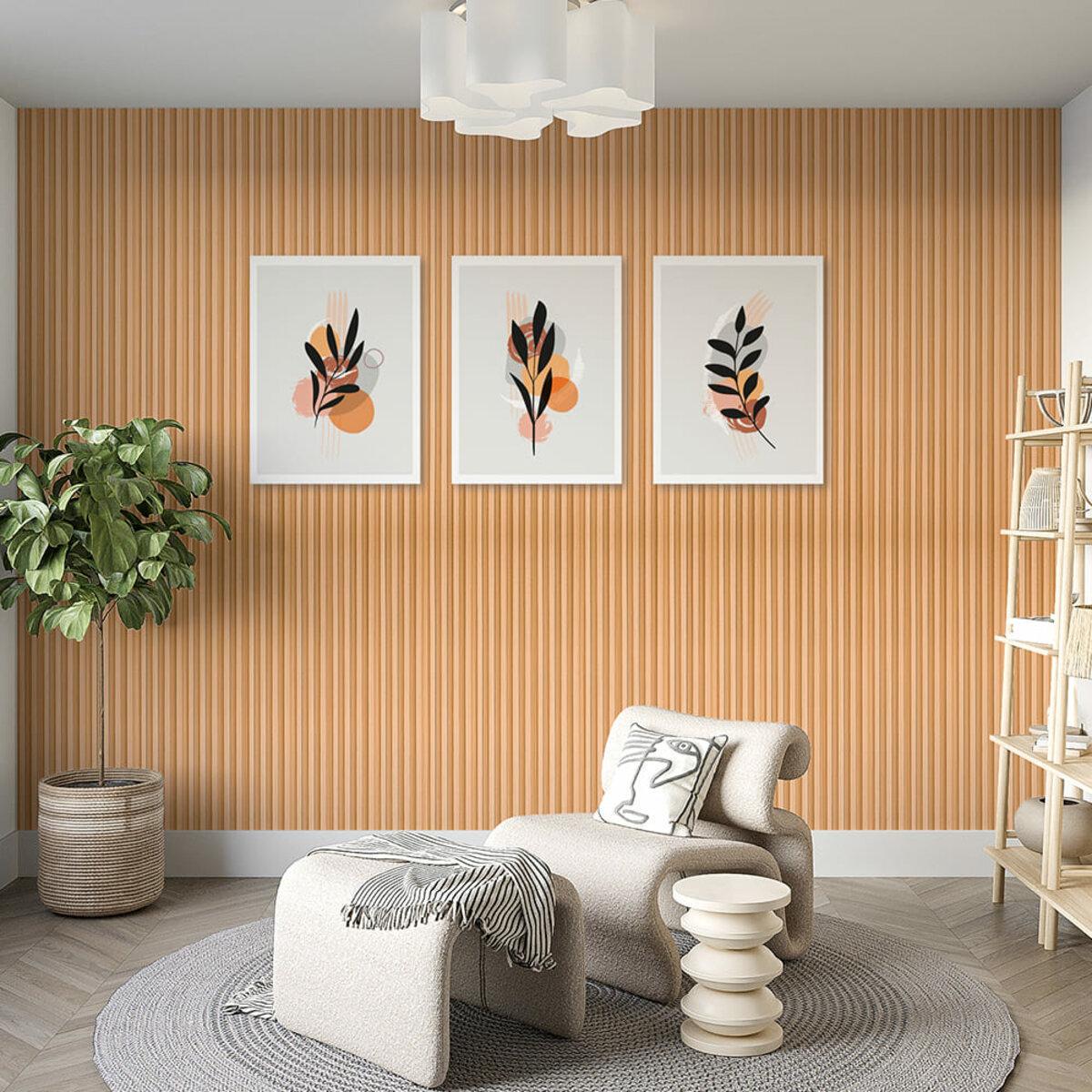 Рельс декоративный WPC стеновой 3000х160х23 мм Ольха SW-00001539 - фото 7