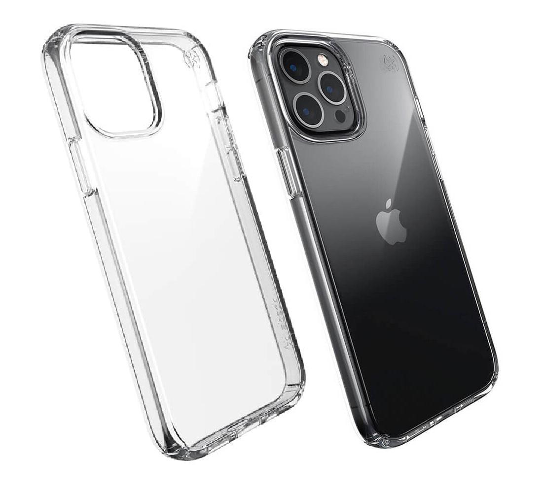 Чохол прозорий протиударний з антимікробним покриттям Speck Presidio Clear 138502-5085 для Iphone 12 Pro Max 6.7"