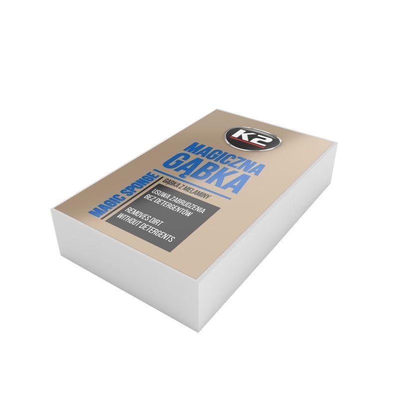 Губка К2 Magic Sponge для мытья меламиновая 6,5х2,5х10 см Белый Губка К2 Magic Sponge для мытья меламиновая 6,5х2,5х10 см Белый