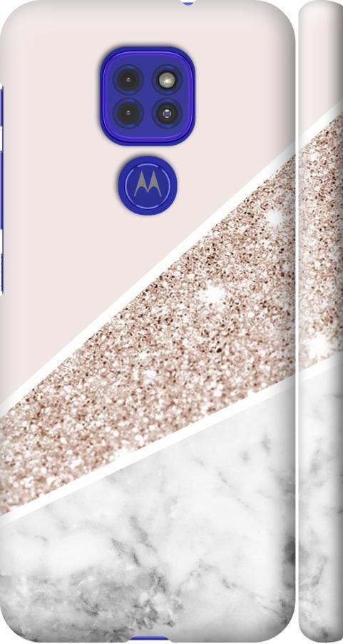 Чехол на Motorola G9 Play Пастельный мрамор (4342m-2105-42517)