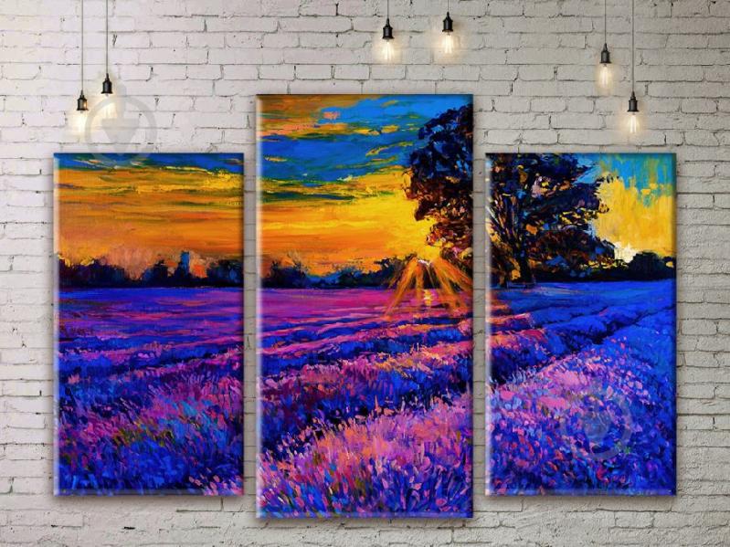 Модульная картина Закат ADNA0184 размер 95 х 120 см