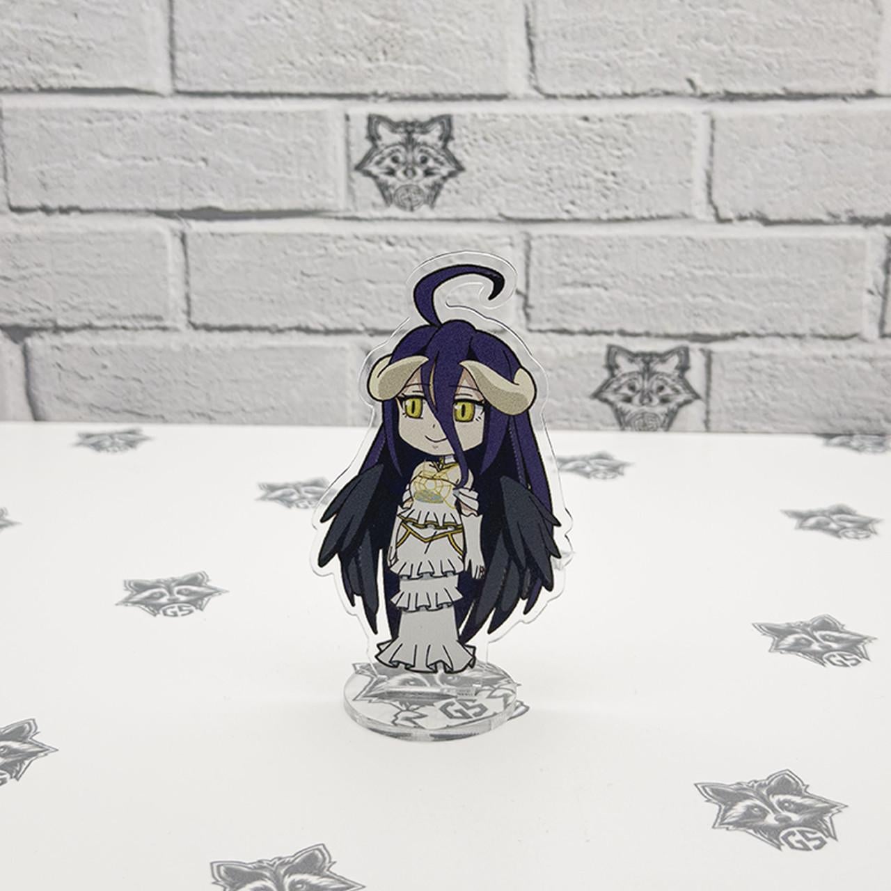 Фигурка коллекционная акриловая Chibi Аниме Король Overlord Albedo 2 10 см (2219718309)