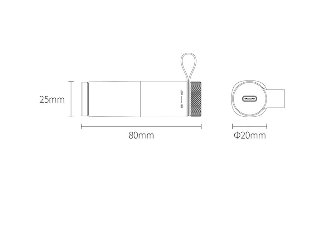 Алкотестер BASEUS USB із РК екраном безконтактний - фото 5