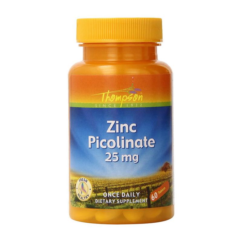 Цинк Thompson Zinc Picolinate 60 капс. (19321-01)
