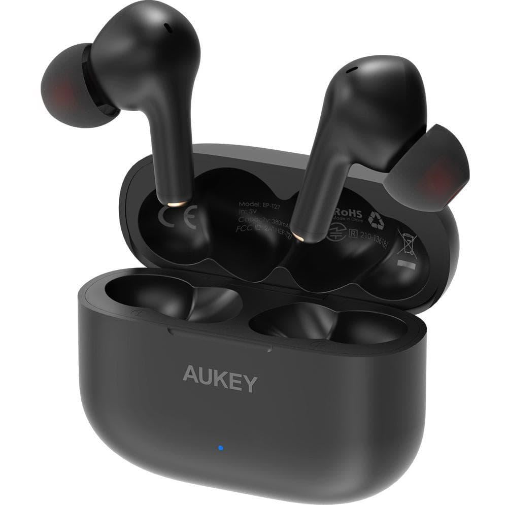 Наушники беспроводные AUKEY EP-T27 Soundstream с шумоподавлением IPX7 Черный (78890990)