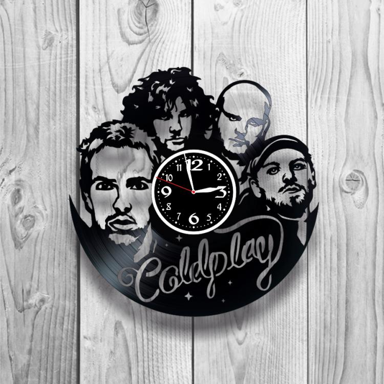Часы настенные Coldplay 0421 из виниловой пластинки