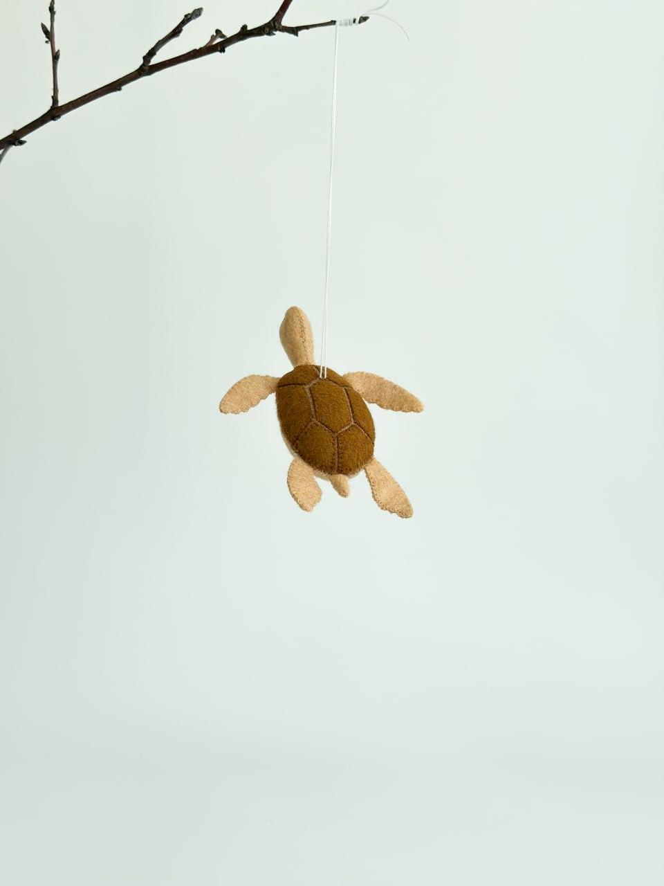 Мягкая игрушка фетровая морская черепаха ручная работа (29472346) - фото 8 Мягкая игрушка фетровая морская черепаха ручная работа (29472346) - фото 8