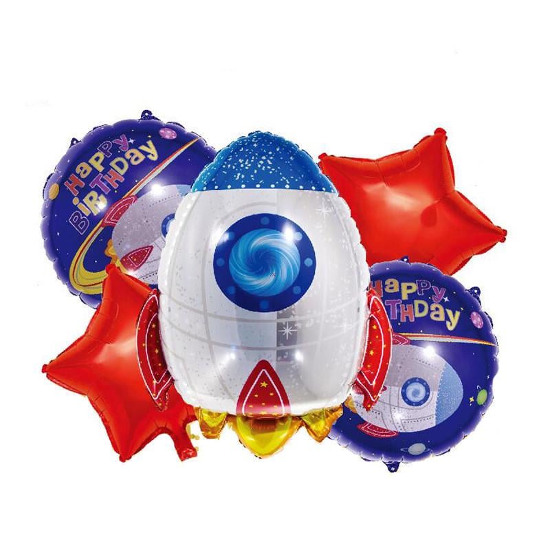 Набір кульок Космос 5 шт. One size Різнокольоровий (5012/1)