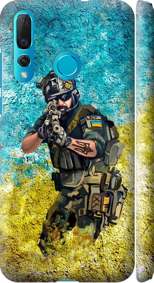 Чехол на Huawei Nova 4 Воин ЗСУ (5311m-1632-42517)